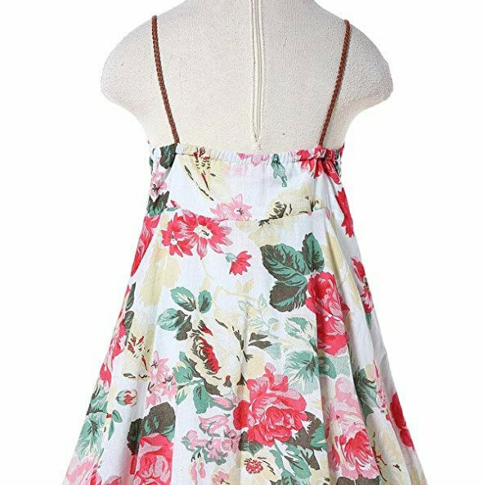 Happy Rose Little Girl Flower Lace Dress